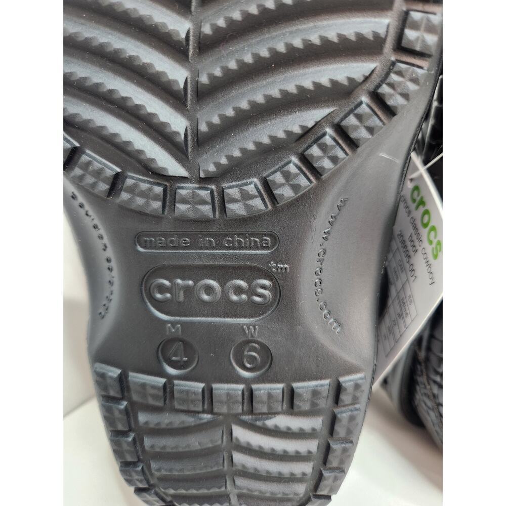 NWT Authentic Crocs Classic Cowboy Boot Croctober 2023 Limited Edition M4 / W6 - Picture 8 of 10